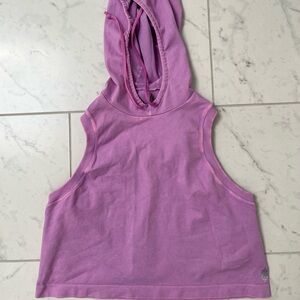 Free People FP Movement sleeveless hoodie M/L